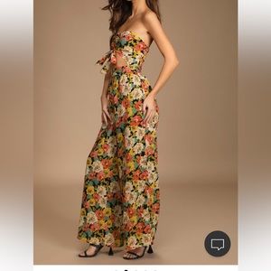 Lulus Floral Jumpsuit